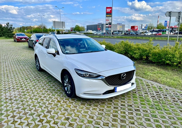 Mazda 6 cena 84900 przebieg: 45185, rok produkcji 2018 z Szczecin małe 46